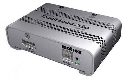 Matrox     DualHead2Go   Mac