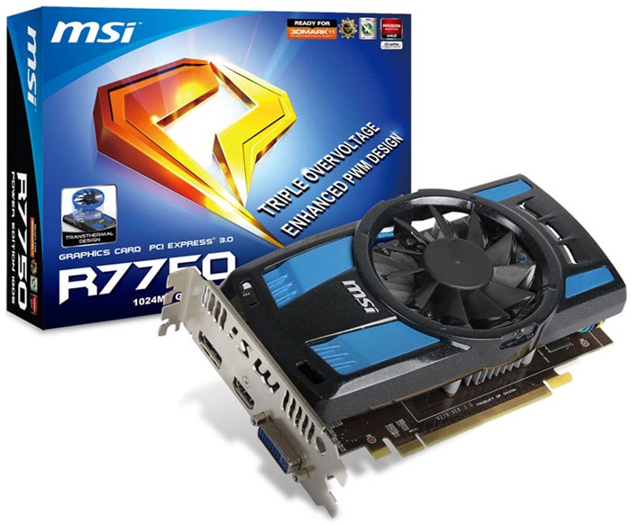 MSI Radeon HD 7750 Power Edition  -