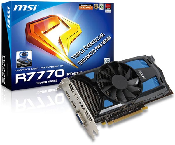 MSI Radeon HD 7770 Power Edition  -