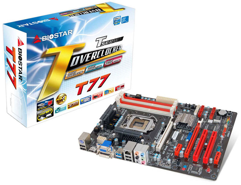 Biostar T77   ATX-   Intel H77