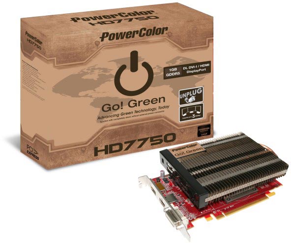 PowerColor Go! Green Radeon HD 7750   