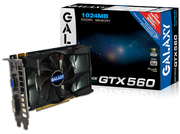 GeForce GTX 560 SE    GALAXY