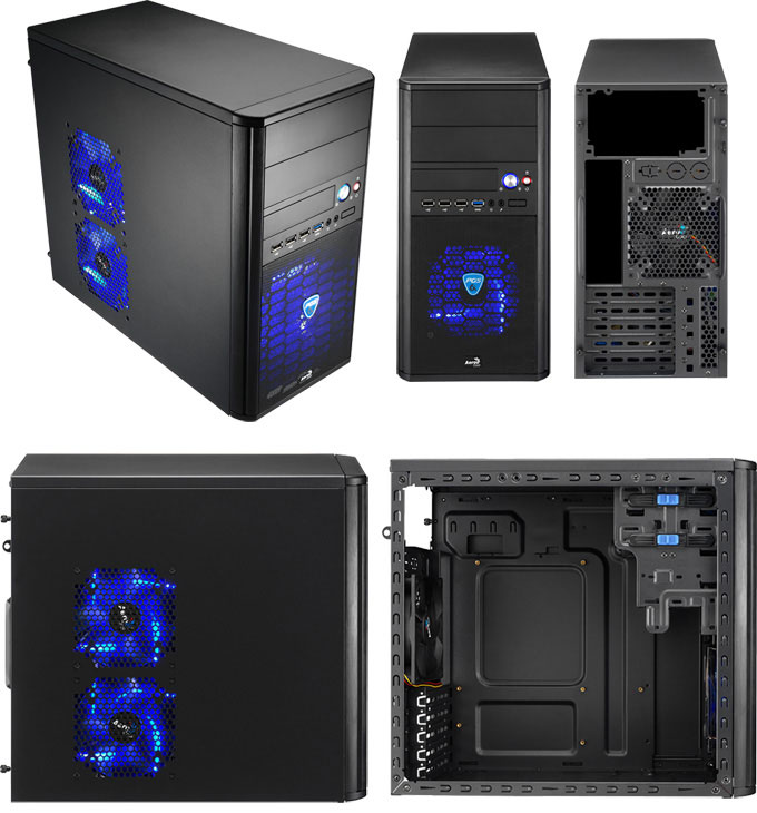 Aerocool Qs-200 Lite   Mini Tower   PGS-Q Series