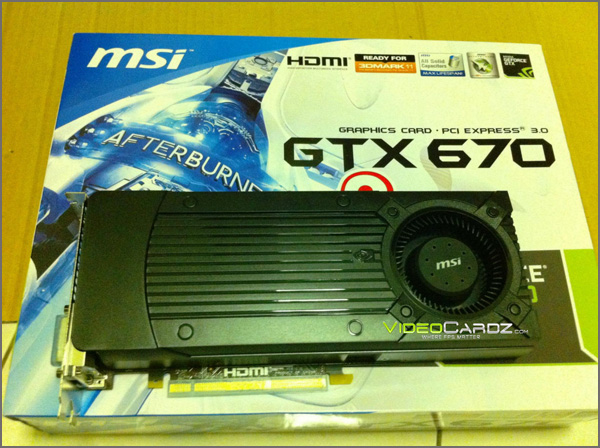 MSI GeForce GTX 670     