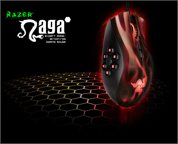  Razer Naga Hex    Wraith Red Edition