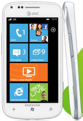 Samsung Focus 2: Windows Phone    LTE   AT&T