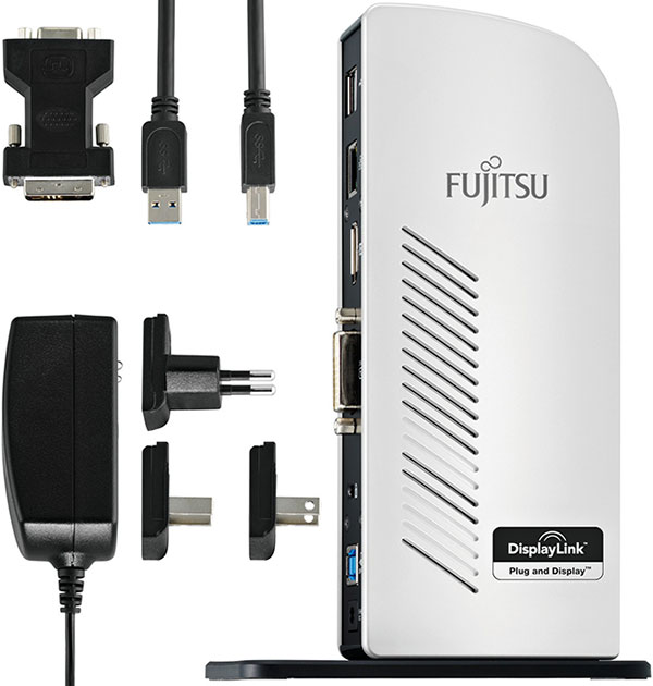Fujitsu   -   USB 3.0  DisplayPort