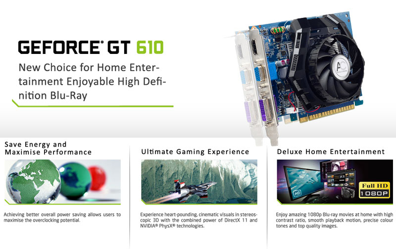 SPARKLE   GeForce GT 630/620/610  