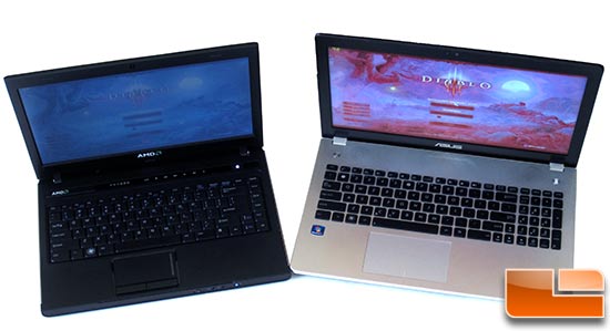 AMD A10-4600M   Intel Core i7-3920XM  Diablo III