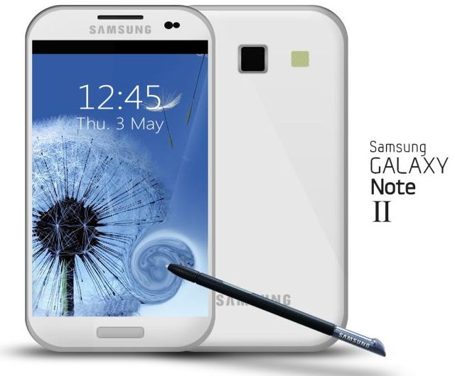  Samsung Galaxy Note II:     1080p