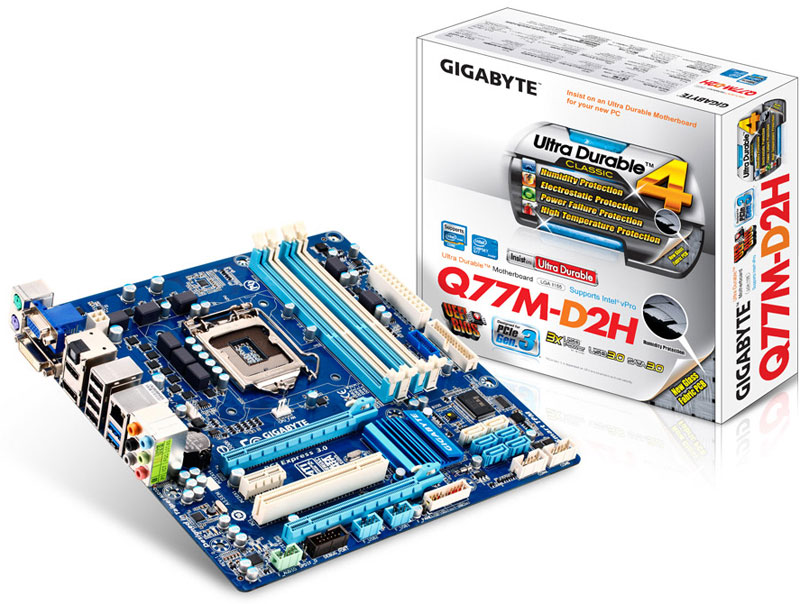   GIGABYTE   Intel Q77