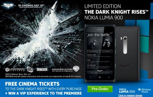  Nokia Lumia 900 Dark Knight     900 
