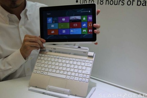 Acer ICONIA W510  ICONIA W700:    Windows 8