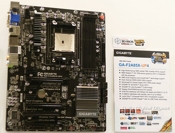 Computex 2012:    Gigabyte   AMD Trinity