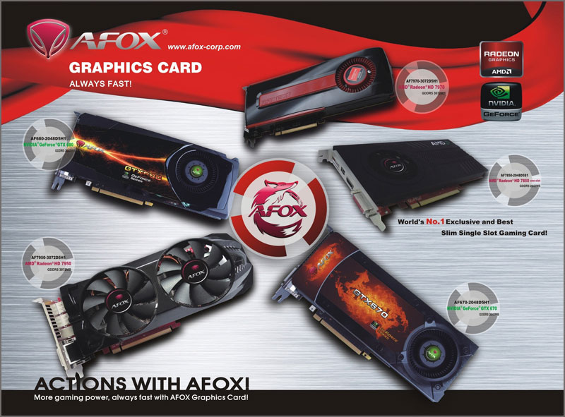 Computex 2012:   Radeon HD 7850  AFOX