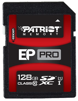    SDHC/SDXC-  EP Pro  Patriot