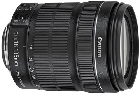   Canon EF-S 18-135mm f/3.5-5.6 IS STM  EF 40mm f/2.8 STM