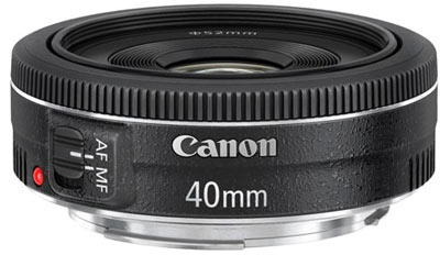   Canon EF-S 18-135mm f/3.5-5.6 IS STM  EF 40mm f/2.8 STM