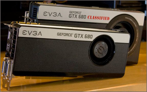  EVGA GeForce GTX 680 Classified  4  