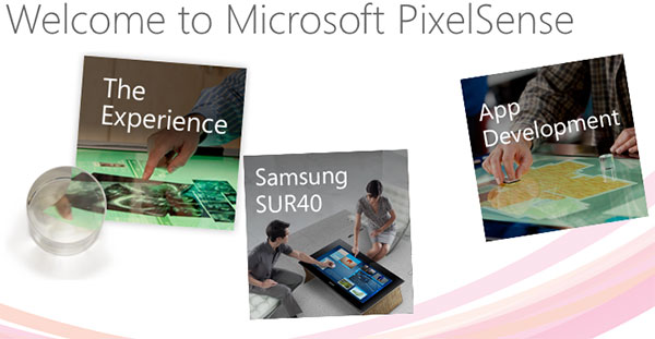 Microsoft  40"   Surface  PixelSense