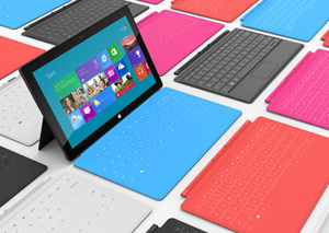 Microsoft    Surface,     iPad