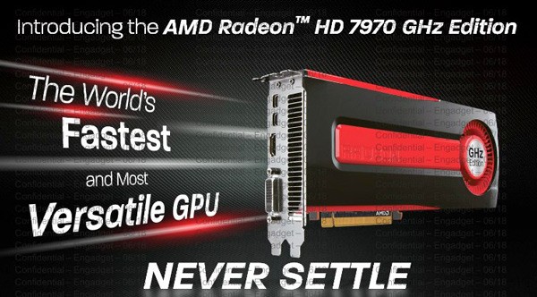 AMD     Radeon HD 7970 GHz Edition