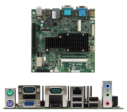 Mini-ITX  MSI MS-9893   Intel Atom  