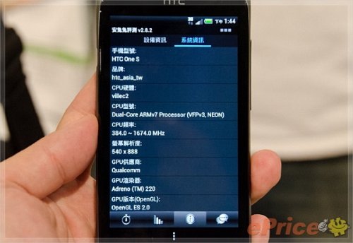 HTC   One S  1,7- 