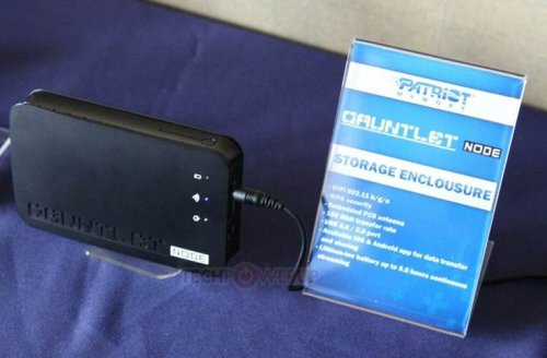 Patriot Gauntlet NODE:      SSD   Wi-Fi, USB 3.0    
