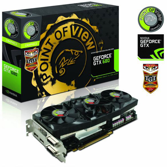   Point of View TGT Series GeForce GTX 680 Beast Edition