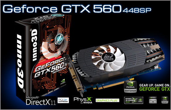    Inno3D GeForce GTX 560 Ti 448SP