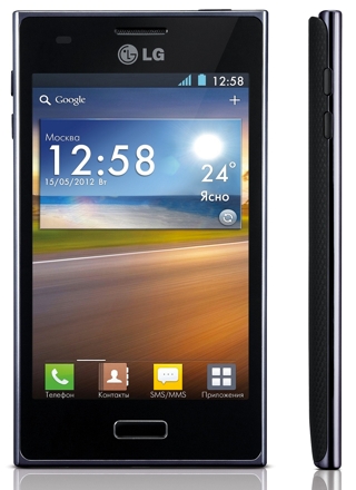 LG Optimus L5:     L-Style