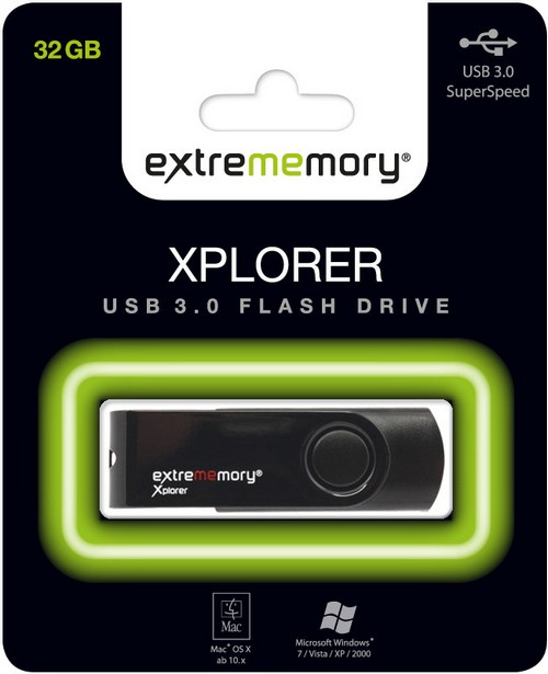 extrememory Xplorer:     USB 3.0