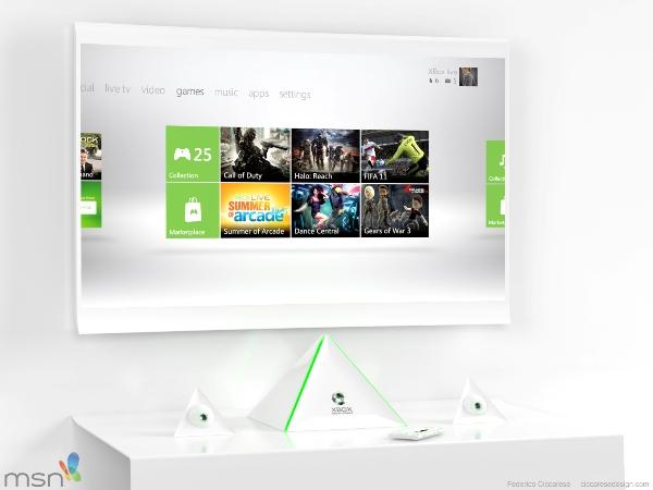  Microsoft Xbox 720    Kinect