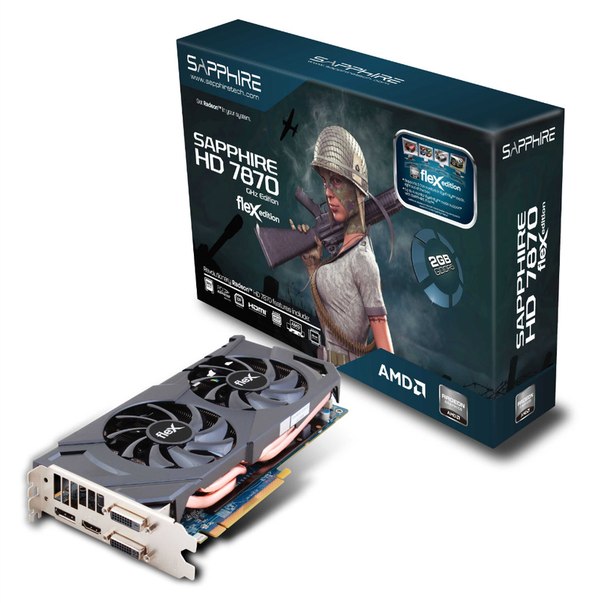  SAPPHIRE HD 7870 FleX   Dual-X