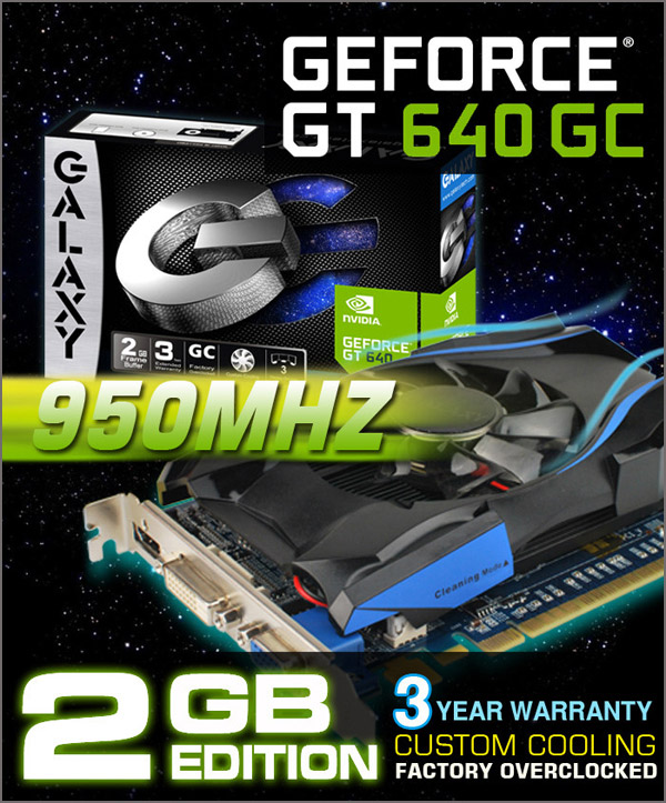 GALAXY GeForce GT 640    2  