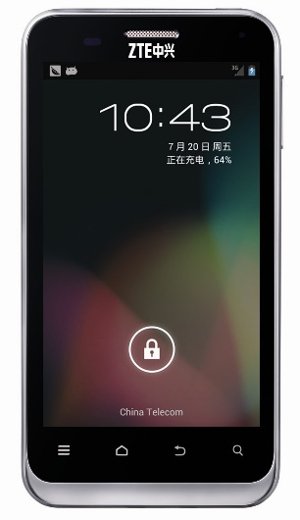 ZTE    ZTE N880E  Android 4.1 Jelly Bean