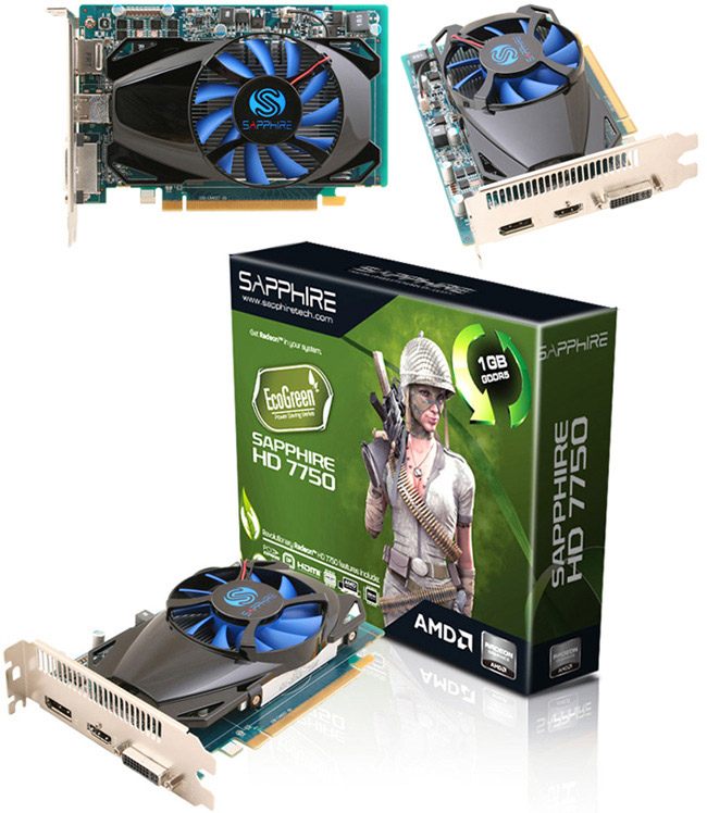 Sapphire Radeon HD 7750   EcoGreen Edition