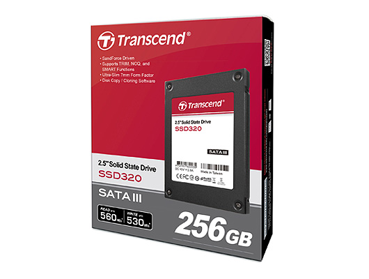 Transcend SSD320  SSD-  7   SandForce SF-2281