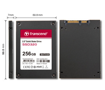 Transcend SSD320  SSD-  7   SandForce SF-2281