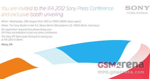Sony  29    IFA 2012  ?