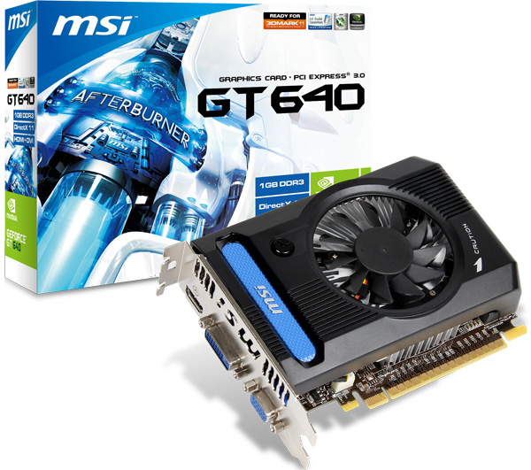    GeForce GT 640  MSI
