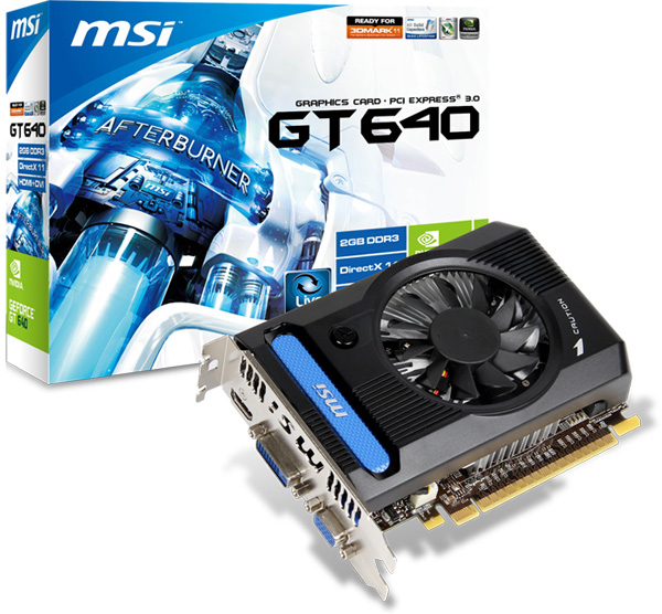     GeForce GT 640  MSI