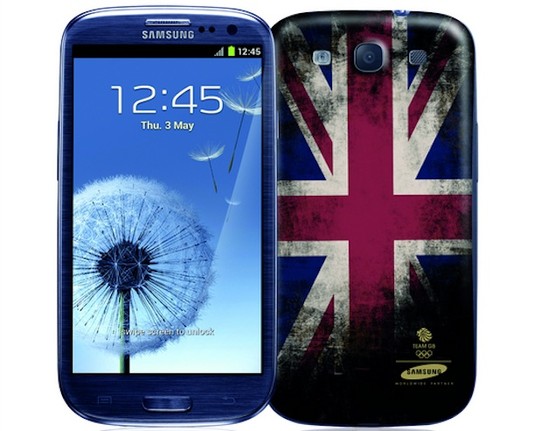 Samsung      London 2012 Samsung Galaxy SIII (Team GB)