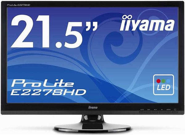  Full HD- iiyama ProLite E2278HD
