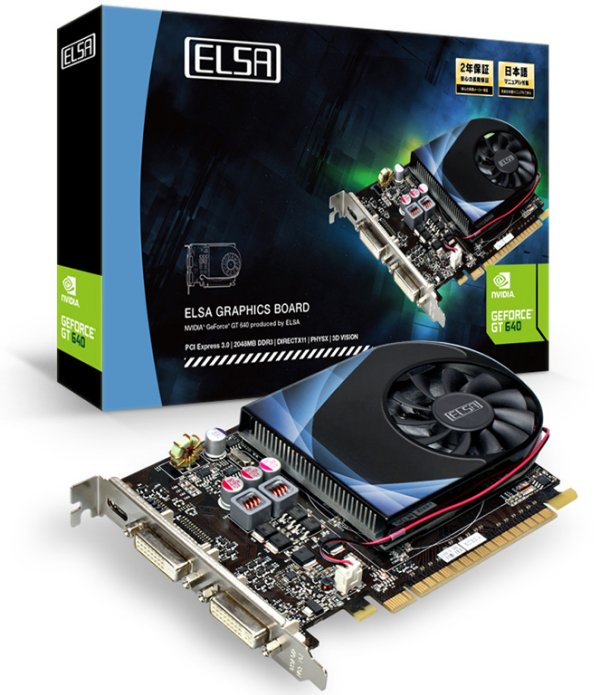 GeForce GT 640   GK107   ELSA