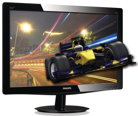 Philips 236G3DHSB:  23" Full HD 3D-  LED-