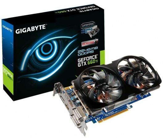 GIGABYTE GeForce GTX 660 Ti     WindForce 2X