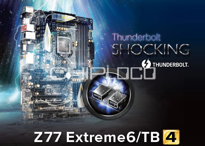    ASRock Z77 Extreme6/TB4    Thunderbolt