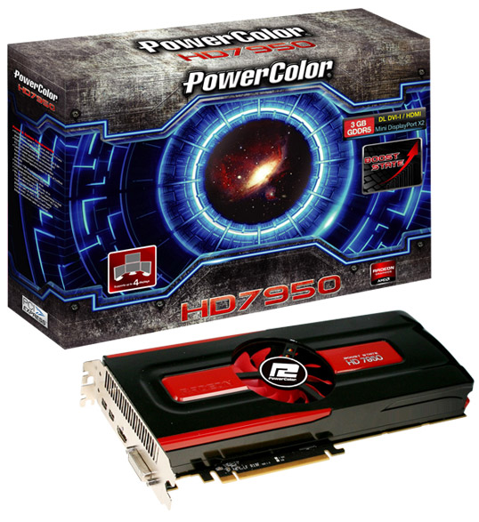 TUL Corporation  PowerColor Radeon HD 7950 Boost State Edition